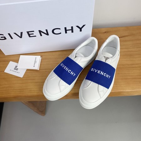 Givenchy Joint Josh Smith small white shoes grained calfskin material