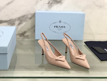 Prada beaded high heel sandals