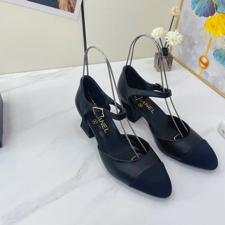 Chanel sandals lambskin