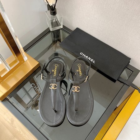 Chanel flip flops