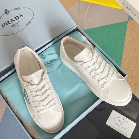 Prada white shoes
