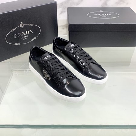 Prada Triangle Logo Sneakers
