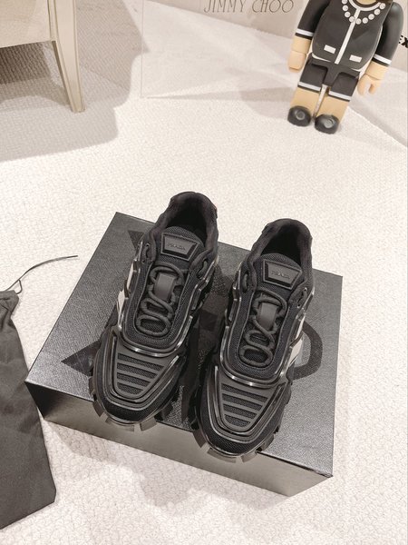 Prada Triangle Logo Sneakers
