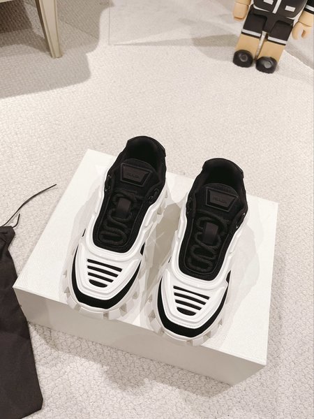 Prada Triangle Logo Sneakers