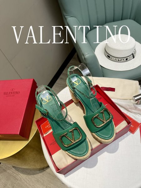 Valentino Women s sandals with V-shaped hardware