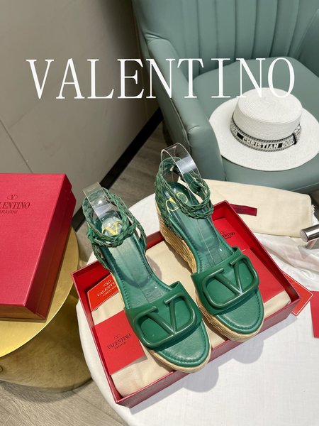 Valentino Women s sandals with V-shaped hardware