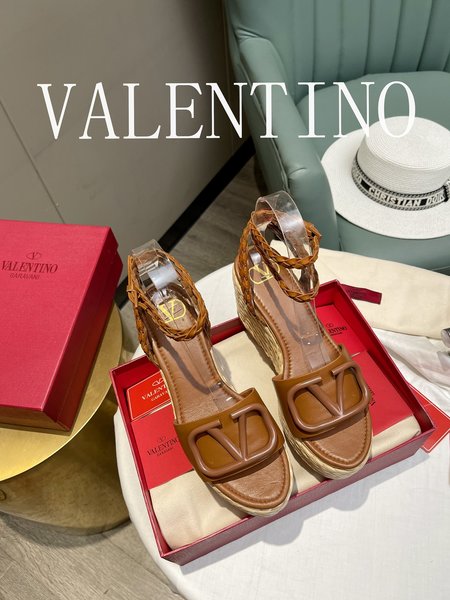 Valentino Women s sandals with V-shaped hardware