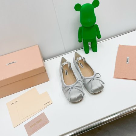 Miu Miu soft ballet shoes