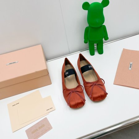 Miu Miu soft ballet shoes
