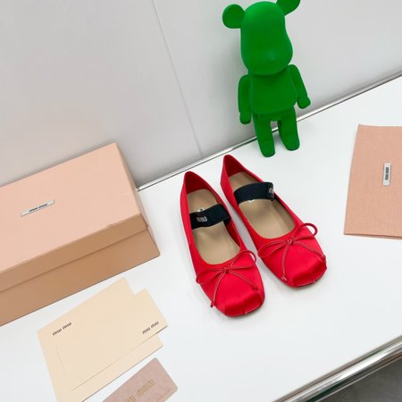 Miu Miu soft ballet shoes