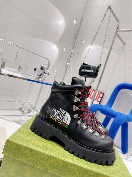 Gucci x The North Face Couple Rider Boots