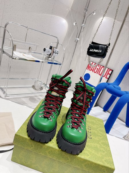 Gucci x The North Face Couple Rider Boots