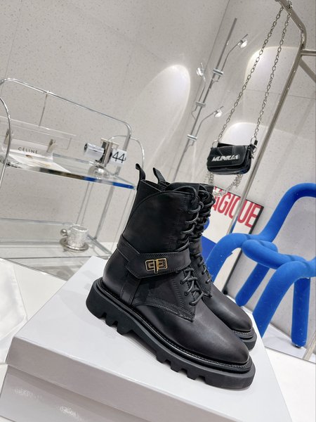 Givenchy Lace up Martin boots knight boots