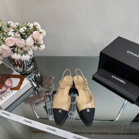 Chanel pointed toe sandals