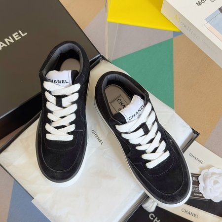 Chanel Panda color sneaker casual sports shoes