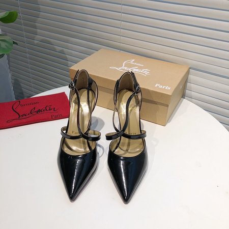 Christian Louboutine Patent leather high heel red shoes